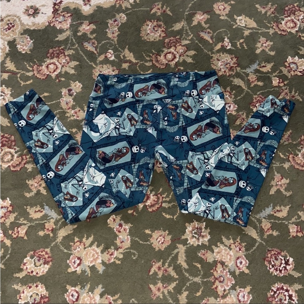 Nightmare before Christmas Jack & Sally LuLaRoe Leggings